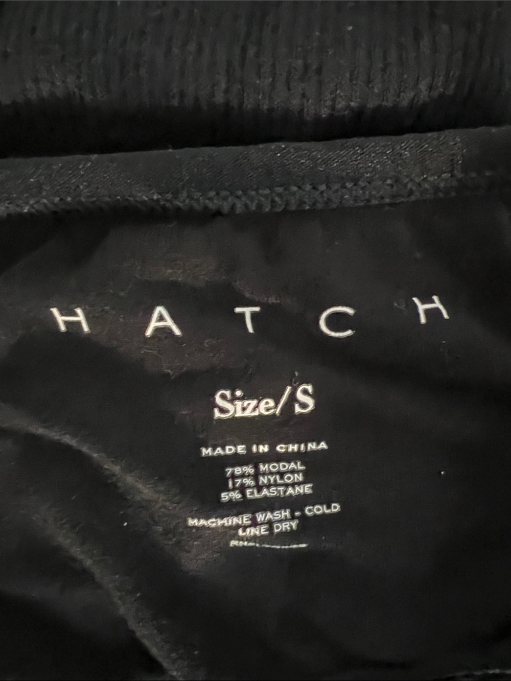 HATCH Collection Body Rib Maternity Unitard size Small - Picture 12 of 16